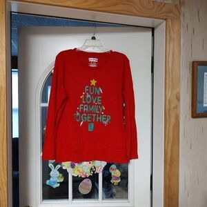 New Jammies For Your Families Fun Love Family Together  Pajamas Set Women's XL